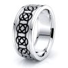 Aeslin Mens Celtic Wedding Band