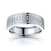 Alfred Heart Mens Celtic Wedding Band