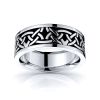 Riley Celtic Knot Mens Wedding Ring