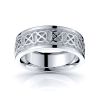 Lore Celtic Knot Mens Wedding Ring