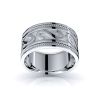 Ailsa Celtic Knot Mens Wedding Ring