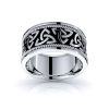 Herman Trinity Knot Mens Celtic Wedding Band