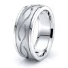 Cameron Celtic Knot Mens Wedding Ring