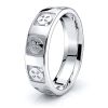 Tyler Celtic Cross Mens Wedding Ring 