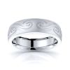 Logan Celtic Knot Mens Wedding Ring 