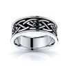 Shannon Celtic Knot Mens Wedding Band 