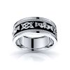 Conan Claddagh Mens Celtic Wedding Band