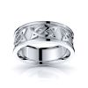 Calder Celtic Knot Mens Wedding Band