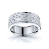 Eilidh Celtic Knot Mens Wedding Ring