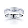 Adeline Wavy Women Diamond Wedding Ring