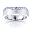 Luna Mens Diamond Wedding Band