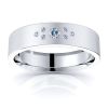 Evelyn Mens Diamond Wedding Band