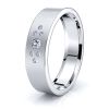 Evelyn Mens Diamond Wedding Band