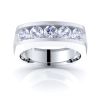 Ruby Mens Diamond Wedding Band