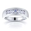 Seraphina Mens Diamond Wedding Band