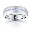 Evie Mens Diamond Wedding Band