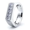 Merida Mens Diamond Wedding Band