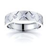 Victoria Mens Diamond Wedding Band