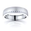 Mim Mens Diamond Wedding Band