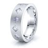 Alexandra Mens Diamond Wedding Band