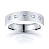 Cassia Mens Diamond Wedding Band