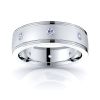 Ingrid Mens Diamond Wedding Band