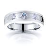 Greta Mens Diamond Wedding Ring