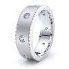 Amaryllis Mens Diamond Wedding Band