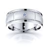 Savannah Mens Diamond Wedding Band