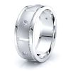 Savannah Mens Diamond Wedding Band