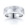 Lena Mens Diamond Wedding Band