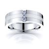 Jessica Mens Diamond Wedding Band