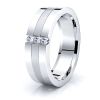 Jessica Mens Diamond Wedding Band