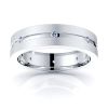 Amara Mens Diamond Wedding Band