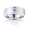 Ruth Mens Diamond Wedding Band