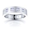 Sylvia Mens Diamond Wedding Band