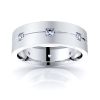 Zora Mens Diamond Wedding Band