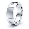Isabelle Mens Diamond Wedding Band