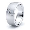 Nell Mens Diamond Wedding Band