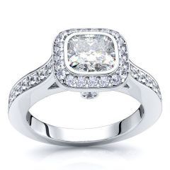 Kentucky Halo Engagement Ring