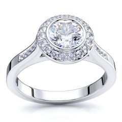 Vermont Halo Engagement Ring