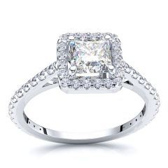 Maine Halo Engagement Ring