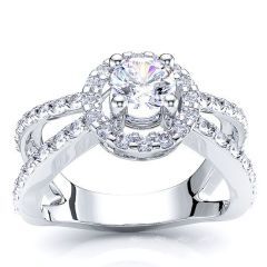 Pennsylvania Halo Engagement Ring