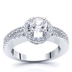 Alaska Halo Engagement Ring