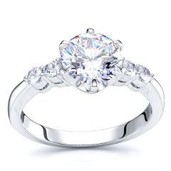 Albury Sidestone Engagement Ring