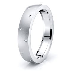 Breccan Solid 7mm Women Wedding Ring