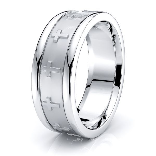 Christian wedding bands for him 2025