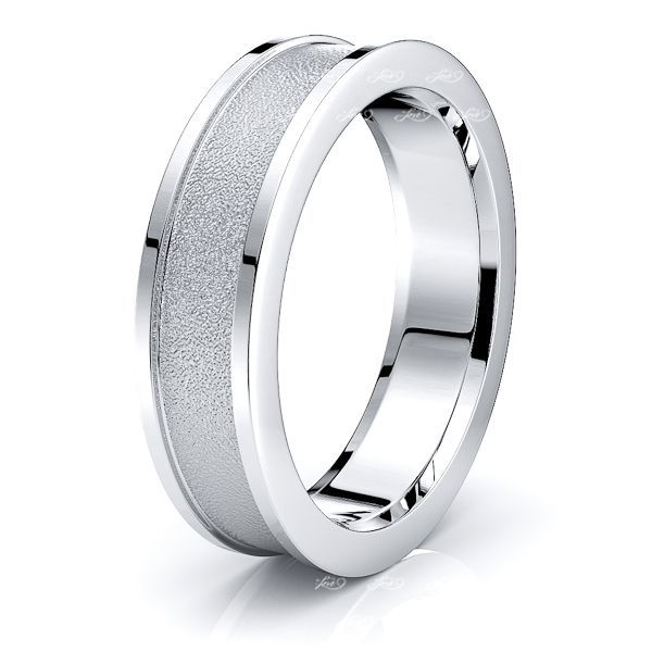 Arwen Solid 6mm Mens Wedding Band