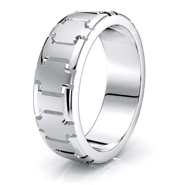 Inigo Solid 7mm Mens Wedding Band