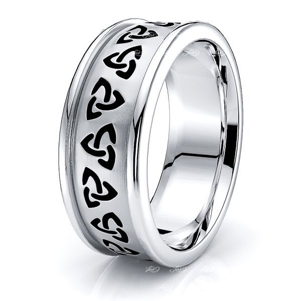 Brianna Trinity Knot Women Celtic Wedding Ring